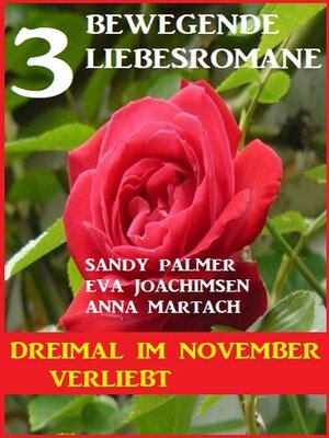 cover image of Dreimal im November verliebt
